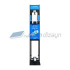 Foot Operated Hand Sanitizer Dispenser Stand