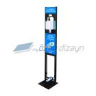 Foot Operated Hand Sanitizer Dispenser Stand